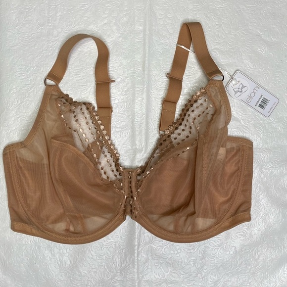 Elomi Matilda Bra in Café Au‎ Lait 38J - Picture 2 of 6